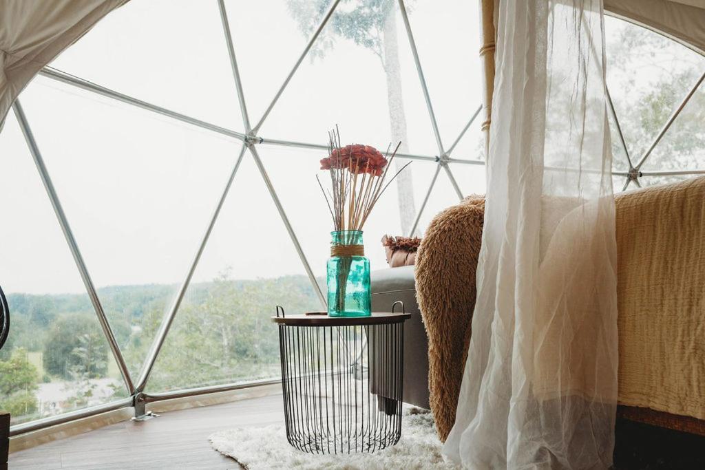 Waterfront Luxury Glamping Dome Hotel Rogersville Exterior foto